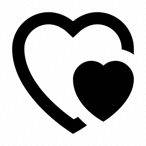 Affection, love, love hearts, lovers, two hearts icon - Download on Iconfinder
