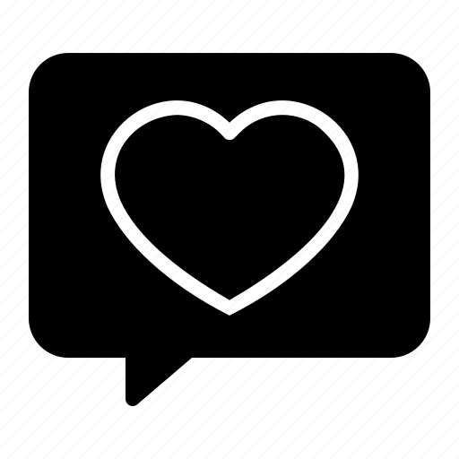 Messages, chat, valentines, love, heart, speech, bubble icon - Download on Iconfinder