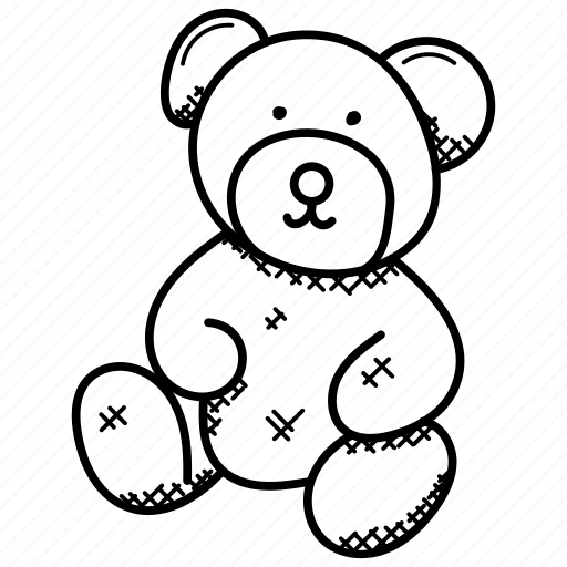 Bear, stuffed animal, stuffed toy, teddy bear, valentine gifts icon - Download on Iconfinder