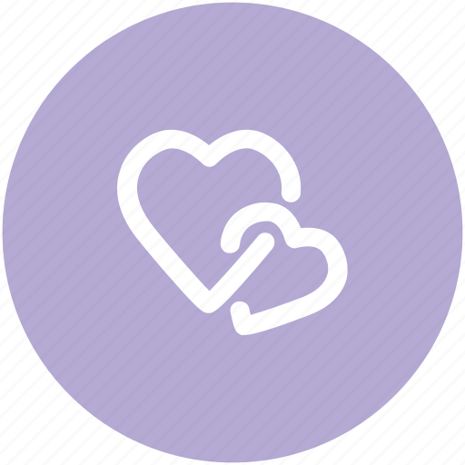 Anniversary, couple, engaged, love hearts, lovers, newly wed symbol, sweethearts icon - Download on Iconfinder