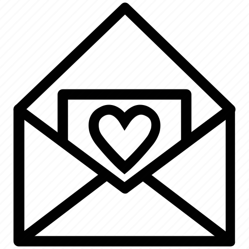 Envelope, love letter, love message, valentine greeting, valentine letter icon - Download on Iconfinder