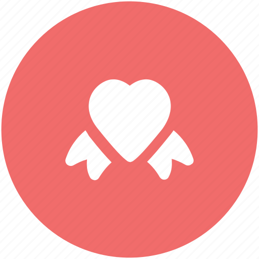 Congratulations, event, gift decoration, greetings, heart shape, occasion, ribbon bow icon - Download on Iconfinder