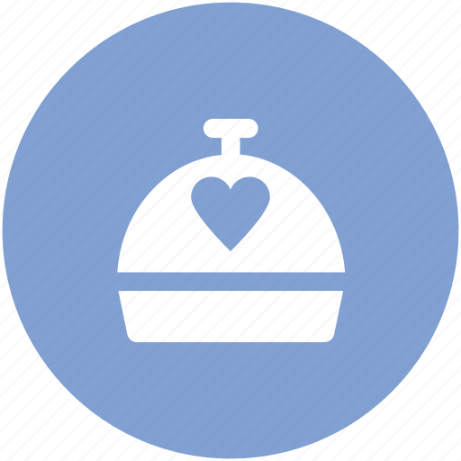 Covered food, dining, food serving, gourmet, heart sign, romantic dinner, valentine dining icon - Download on Iconfinder