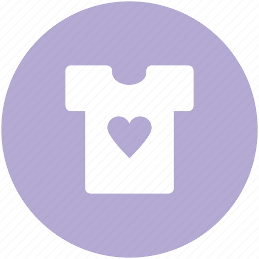 Heart sign, love, love inspirations, romantic, tee shirt, valentine day icon - Download on Iconfinder