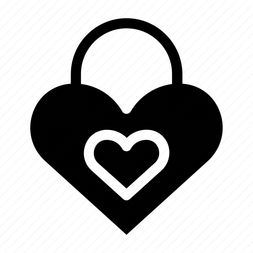 Heart, heart shaped, lock, love, padlock, romantic, security icon - Download on Iconfinder