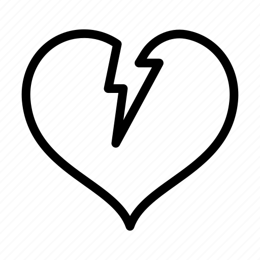 Broken, heart, love, valentine, wedding icon - Download on Iconfinder
