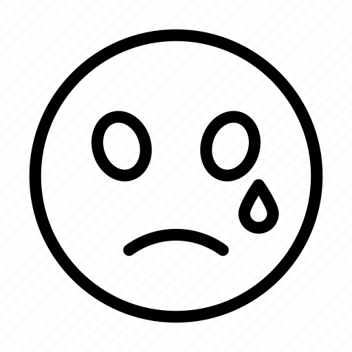 Cry, emotional, face, sad, smiley icon - Download on Iconfinder