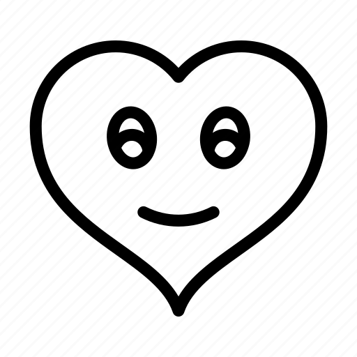 Emoji, emoticon, heart, love, smiley icon - Download on Iconfinder