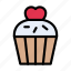 bakery, cupcake, food, muffin, sweets 