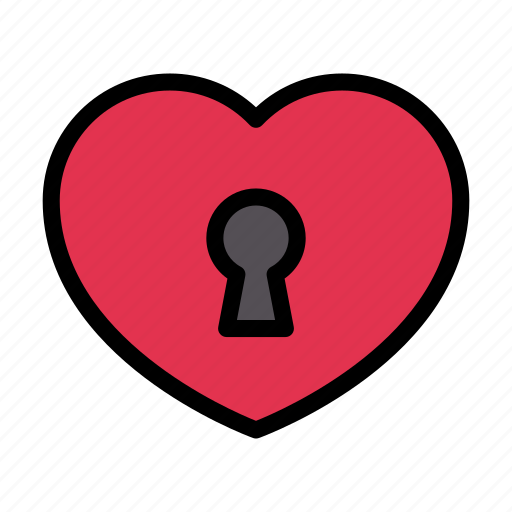 Emotional, heart, lock, love, sad icon - Download on Iconfinder