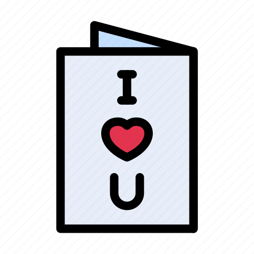 Card, iloveyou, loveletter, valentine, wedding icon - Download on Iconfinder