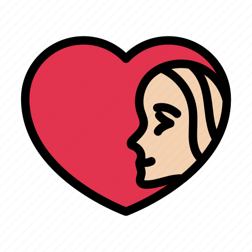 Female, heart, love, valentine, wedding icon - Download on Iconfinder