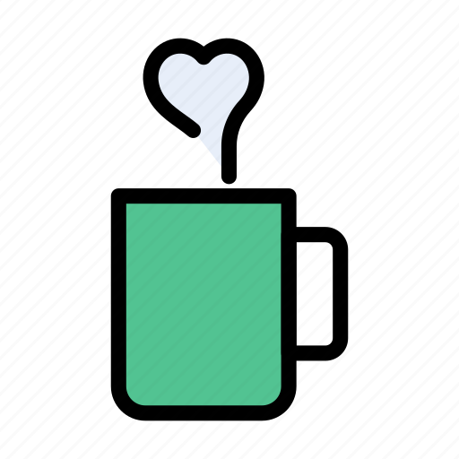 Cup, drink, heart, love, tea icon - Download on Iconfinder