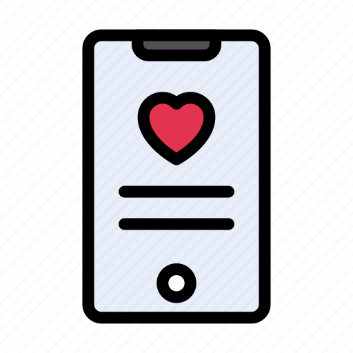Application, dating, love, mobile, online icon - Download on Iconfinder
