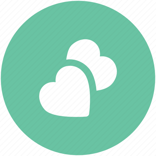 Affection, couple, love, love hearts, lovers, together, two hearts icon - Download on Iconfinder
