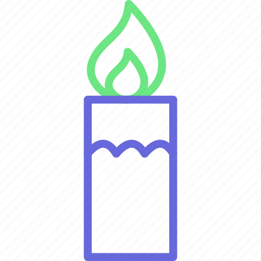 Burning candle, candle light, candle, halloween icon - Download on Iconfinder