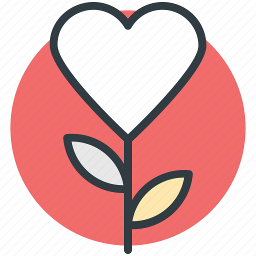 Heart flowers, love, love concept, passion, romantic icon - Download on Iconfinder