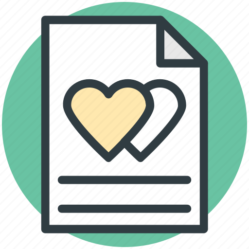 Correspondence, heart sign, love, love letter, romantic feelings icon - Download on Iconfinder