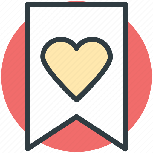 Decoration, festive, heart ribbon, heart shape, valentine day icon - Download on Iconfinder