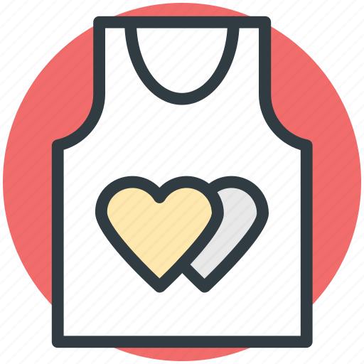Hearts sign, love, romantic, shirt, valentine day icon - Download on Iconfinder