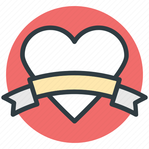 Congratulations, gift decoration, greetings, heart emblem, heart shape icon - Download on Iconfinder