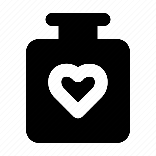 Bottle, heart, love, romance, valentine icon - Download on Iconfinder