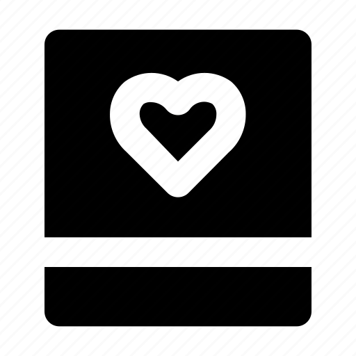 Heart, love, photo, polaroid, romance, valentine icon - Download on Iconfinder