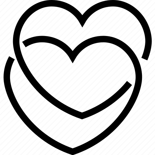 Engagement, heart, hearts, love, loving, valentine icon, wedding icon - Download on Iconfinder