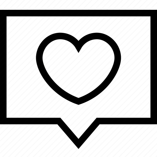 Bubble, chat, comment, hearts, love, message, valentine icon icon - Download on Iconfinder