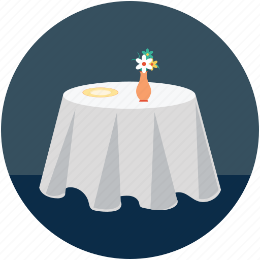 Candle light, candle light dinner, festive table, reserved for lovers, restaurant table icon - Download on Iconfinder