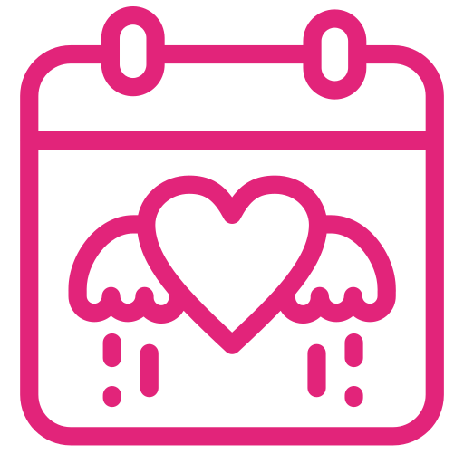 Date, hearth, love, valentine icon - Free download