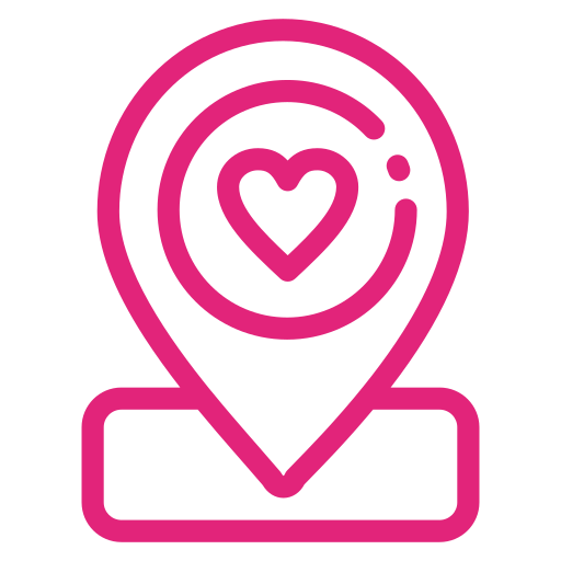 Location, love, pin, valentine icon - Free download
