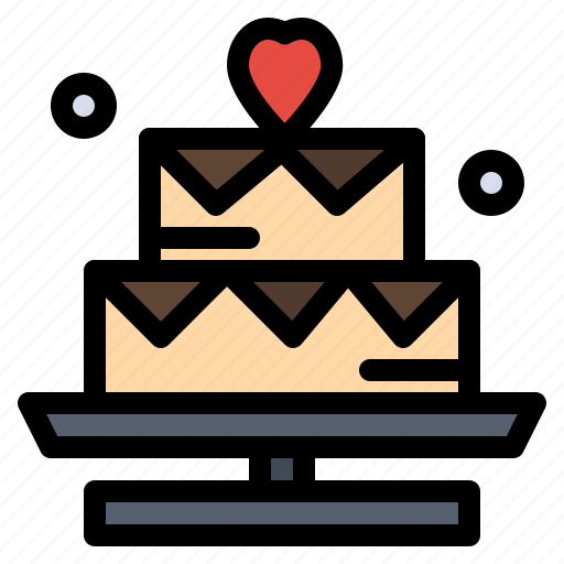 Cake, heart, lover, valentine icon - Download on Iconfinder