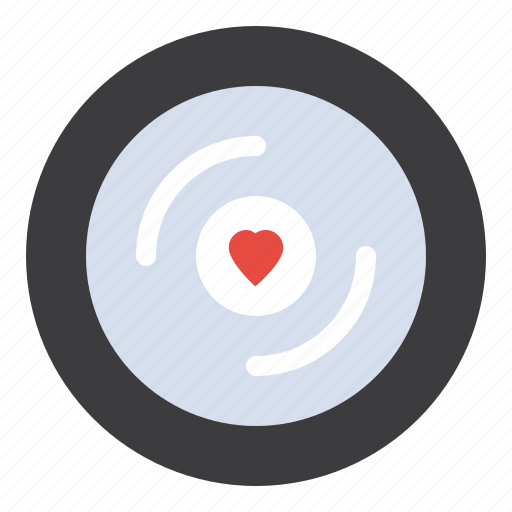 Disk, heart, love, wedding icon - Download on Iconfinder