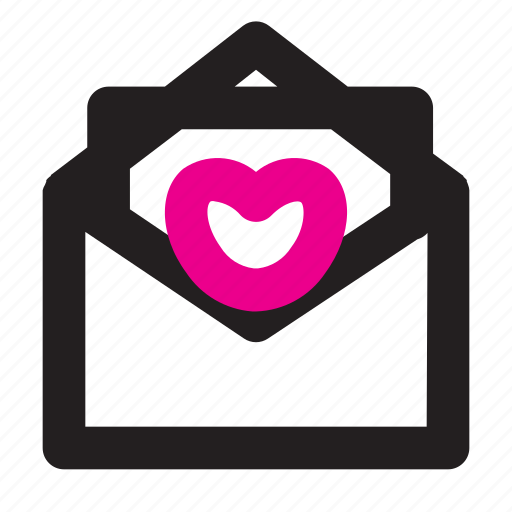 Beautiful, february, heart, letter, love, romantic, valentines icon - Download on Iconfinder