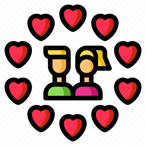 Sweet, heart, hearts, love, valentine, romance icon - Download on Iconfinder