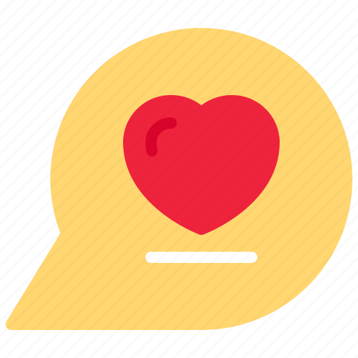 Chat, chat bubble, conversation, love, speech bubble icon - Download on Iconfinder
