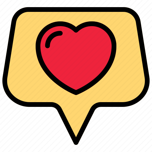 Chat, communication, love, love message icon - Download on Iconfinder