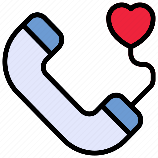 Call, communication, love, phone icon - Download on Iconfinder
