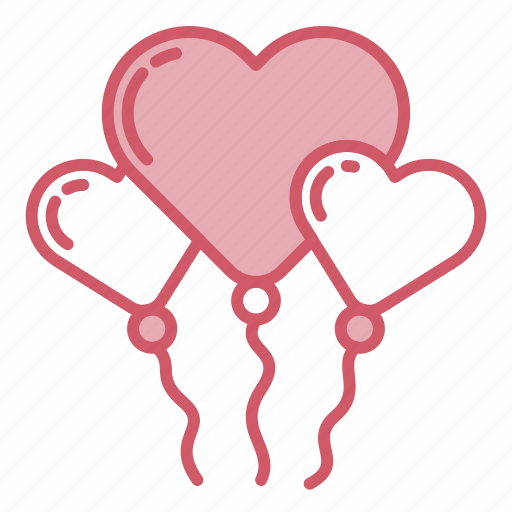 Balloons, love, valentine, wedding, romantic icon - Download on Iconfinder