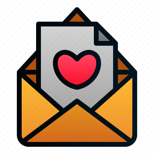 Invitation, love, mail, message, romance, valentine, wedding icon - Download on Iconfinder