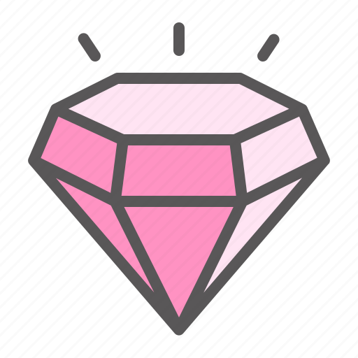 Diamond, gift, jewel, jewelry, love, romance, romantic icon - Download on Iconfinder