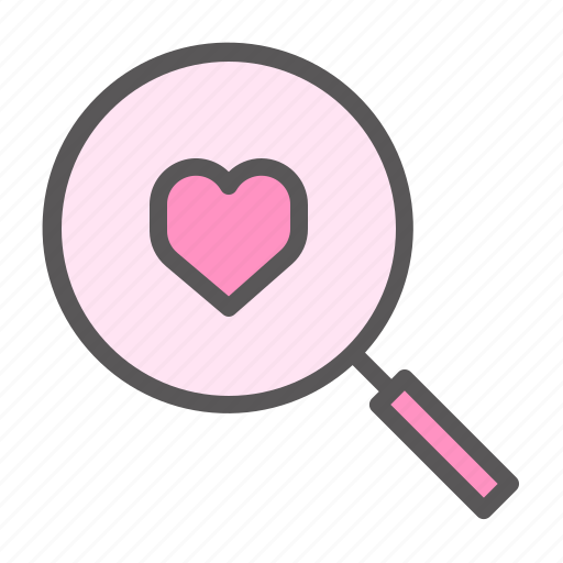 Couple, find, love, romance, search icon - Download on Iconfinder