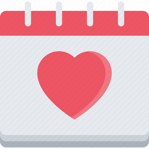 Calendar, couple, love, marriage, relationship, valentines day icon - Download on Iconfinder