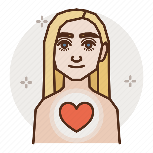 Love, female, person, human, heart, woman, girl icon - Download on Iconfinder