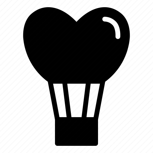 Balloon, heart, hot, love, romance, valentine, wedding icon - Download on Iconfinder