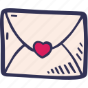 envelope, feelings, love, romantic, valentines, valentines day