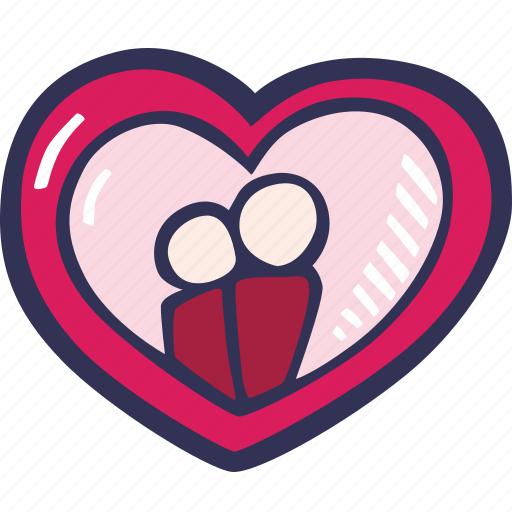 Couple, frame, love, photo, portrait, valentines day icon - Download on Iconfinder