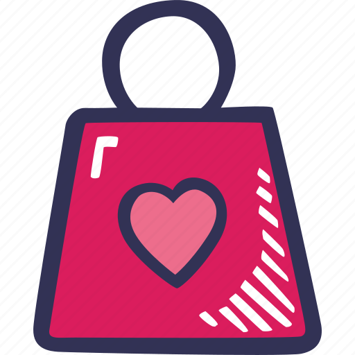 Bag, feelings, love, romantic, shopping, valentines, valentines day icon - Download on Iconfinder