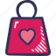 bag, feelings, love, romantic, shopping, valentines, valentines day 